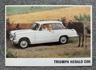 1969 Triumph Herald 1200 Brochure