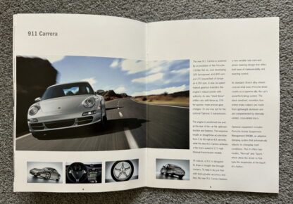 2005 Porsche Range Brochure, 911, Carrera GT, Cayenne, Boxster - Image 6