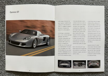 2005 Porsche Range Brochure, 911, Carrera GT, Cayenne, Boxster - Image 10