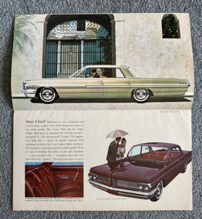 1962 Pontiac Range Brochure Bonneville, Star Chief, Catalina, Grand Prix - Image 3