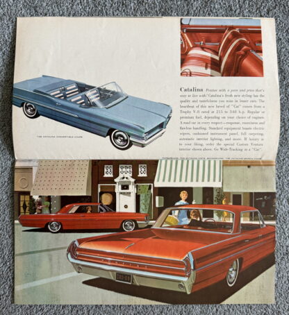 1962 Pontiac Range Brochure Bonneville, Star Chief, Catalina, Grand Prix - Image 4
