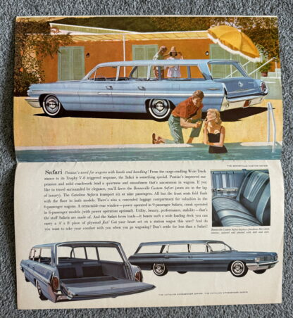 1962 Pontiac Range Brochure Bonneville, Star Chief, Catalina, Grand Prix - Image 6