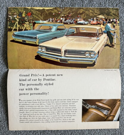 1962 Pontiac Range Brochure Bonneville, Star Chief, Catalina, Grand Prix - Image 7
