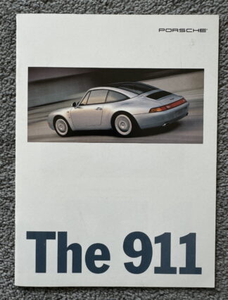 1996 Porsche 911 Range Brochure