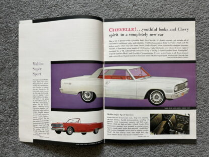 1964 Chevrolet Range Brochure Corvette Impala Corvair Bel Air Biscayne - Image 5