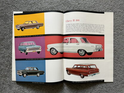 1964 Chevrolet Range Brochure Corvette Impala Corvair Bel Air Biscayne - Image 8
