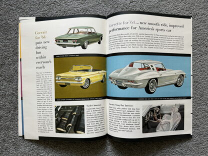 1964 Chevrolet Range Brochure Corvette Impala Corvair Bel Air Biscayne - Image 9