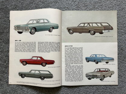 1965 Chevrolet Range Brochure Corvette Impala Corvair Bel Air Biscayne - Image 4