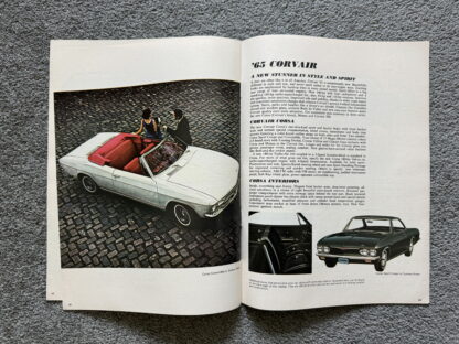 1965 Chevrolet Range Brochure Corvette Impala Corvair Bel Air Biscayne - Image 7