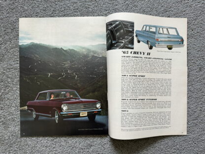 1965 Chevrolet Range Brochure Corvette Impala Corvair Bel Air Biscayne - Image 9