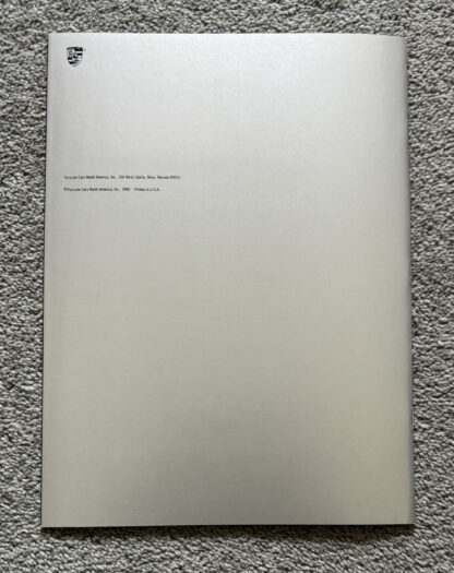 1993 Porsche Range Brochure, 968, 911 928 - Image 9