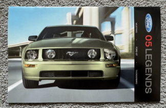 2005 Ford Premium Range Brochure Mustang, GT, Thunderbird