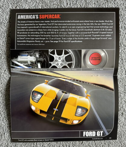 2005 Ford Premium Range Brochure Mustang, GT, Thunderbird - Image 6