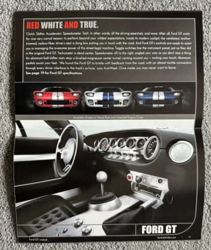 2005 Ford Premium Range Brochure Mustang, GT, Thunderbird - Image 7