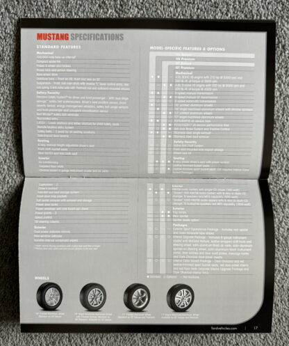 2005 Ford Premium Range Brochure Mustang, GT, Thunderbird - Image 10