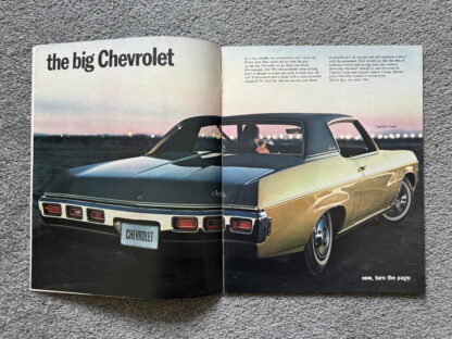 1969 Chevrolet Viewpoint Brochure Impala Corvette Camaro Chevelle Corvair - Image 3