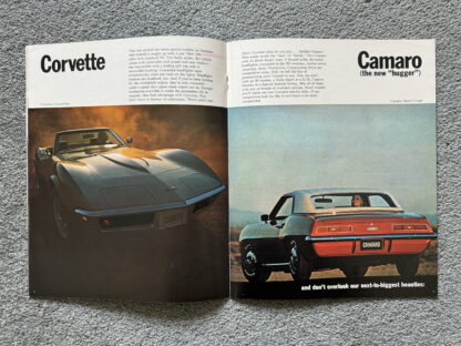 1969 Chevrolet Viewpoint Brochure Impala Corvette Camaro Chevelle Corvair - Image 5