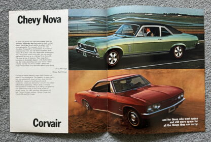 1969 Chevrolet Viewpoint Brochure Impala Corvette Camaro Chevelle Corvair - Image 7