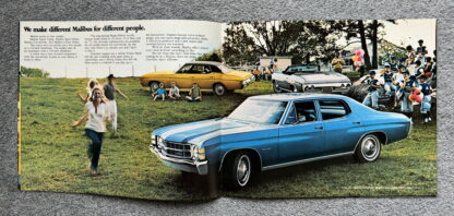 1971 Chevrolet Chevelle, Malibu, SS Brochure - Image 4