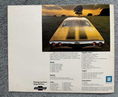 1971 Chevrolet Chevelle, Malibu, SS Brochure - Image 11