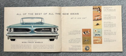 1959 Pontiac Range Brochure Bonneville, Star Chief, Catalina - Image 2