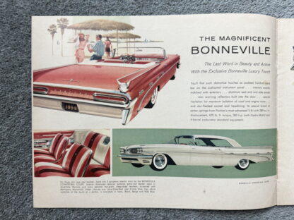 1959 Pontiac Range Brochure Bonneville, Star Chief, Catalina - Image 3