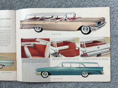 1959 Pontiac Range Brochure Bonneville, Star Chief, Catalina - Image 9