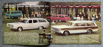1966 Ford Wagon Range Brochure Falcon, Fairlane - Image 2