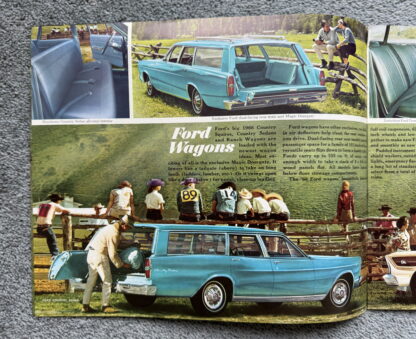 1966 Ford Wagon Range Brochure Falcon, Fairlane - Image 3