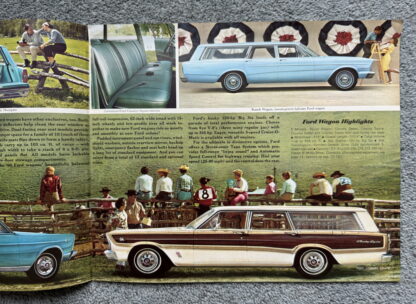 1966 Ford Wagon Range Brochure Falcon, Fairlane - Image 4