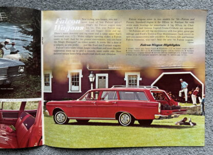 1966 Ford Wagon Range Brochure Falcon, Fairlane - Image 8