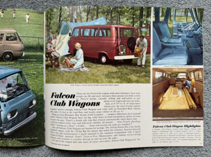 1966 Ford Wagon Range Brochure Falcon, Fairlane - Image 10