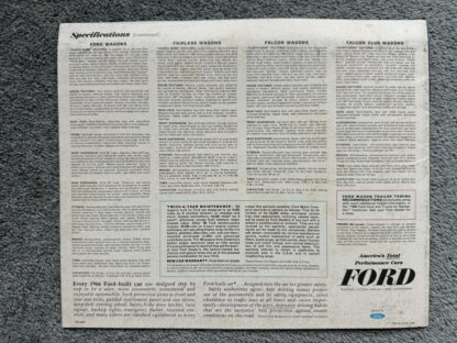 1966 Ford Wagon Range Brochure Falcon, Fairlane - Image 14