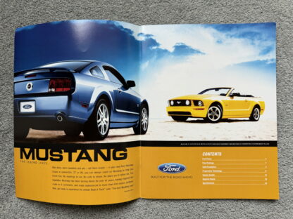 2006 Ford Mustang Brochure - Image 2