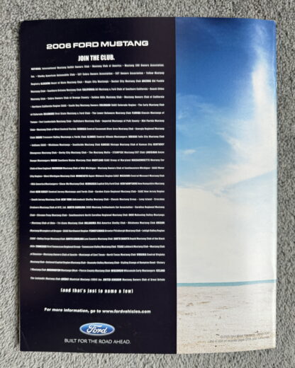 2006 Ford Mustang Brochure - Image 15