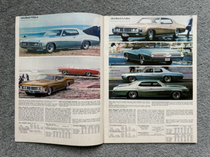1969 Buick LeSabre, Riviera, Wildcat, Skylark, GS, Electra Range Brochure - Image 3