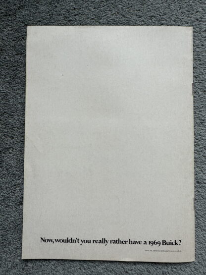 1969 Buick LeSabre, Riviera, Wildcat, Skylark, GS, Electra Range Brochure - Image 9