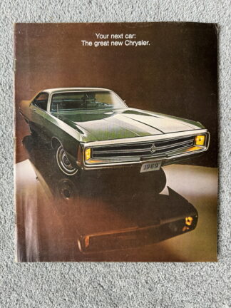 1969 Chrysler New Yorker, 300, Newport, Town and Country  Range Brochure