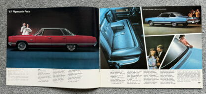 1967 Plymouth Range Fury Belvedere Valiant Brochure - Image 2