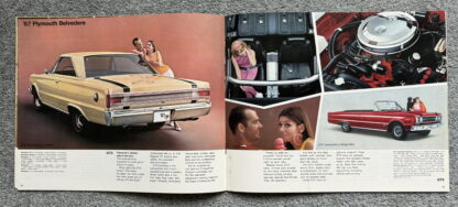 1967 Plymouth Range Fury Belvedere Valiant Brochure - Image 8