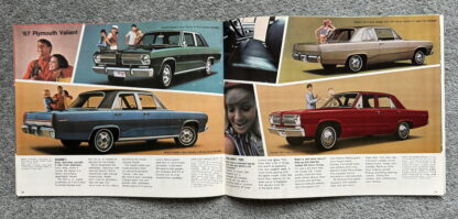 1967 Plymouth Range Fury Belvedere Valiant Brochure - Image 11