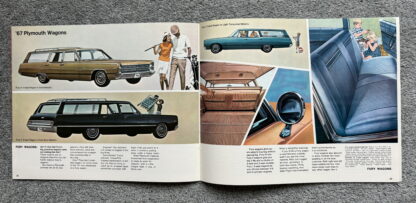 1967 Plymouth Range Fury Belvedere Valiant Brochure - Image 12