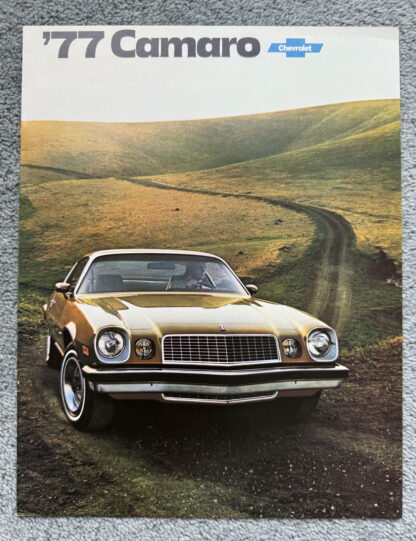 1977 Chevrolet Camaro Brochure