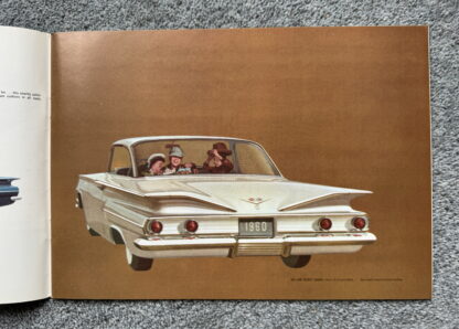 1960 Chevrolet Full Range Impala Bel Air Biscayne Kingswood Corvair Brochure - Image 5