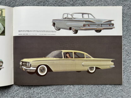 1960 Chevrolet Full Range Impala Bel Air Biscayne Kingswood Corvair Brochure - Image 9