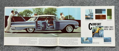 1960 Chevrolet Full Range Impala Bel Air Biscayne Kingswood Corvair Brochure - Image 10