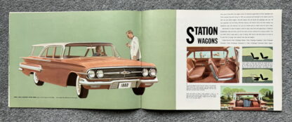 1960 Chevrolet Full Range Impala Bel Air Biscayne Kingswood Corvair Brochure - Image 11