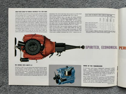 1960 Chevrolet Full Range Impala Bel Air Biscayne Kingswood Corvair Brochure - Image 16