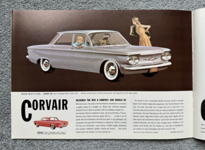 1960 Chevrolet Full Range Impala Bel Air Biscayne Kingswood Corvair Brochure - Image 18