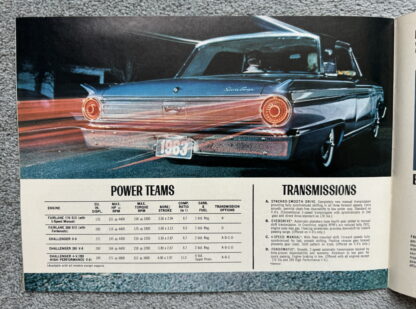 1963 Ford Fairlane Brochure - Image 10